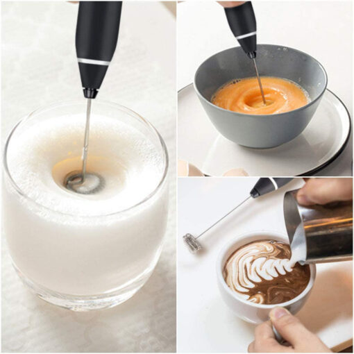2-in-1 Rechargeable Coffee Beater & Electric Milk Frother – NextSity