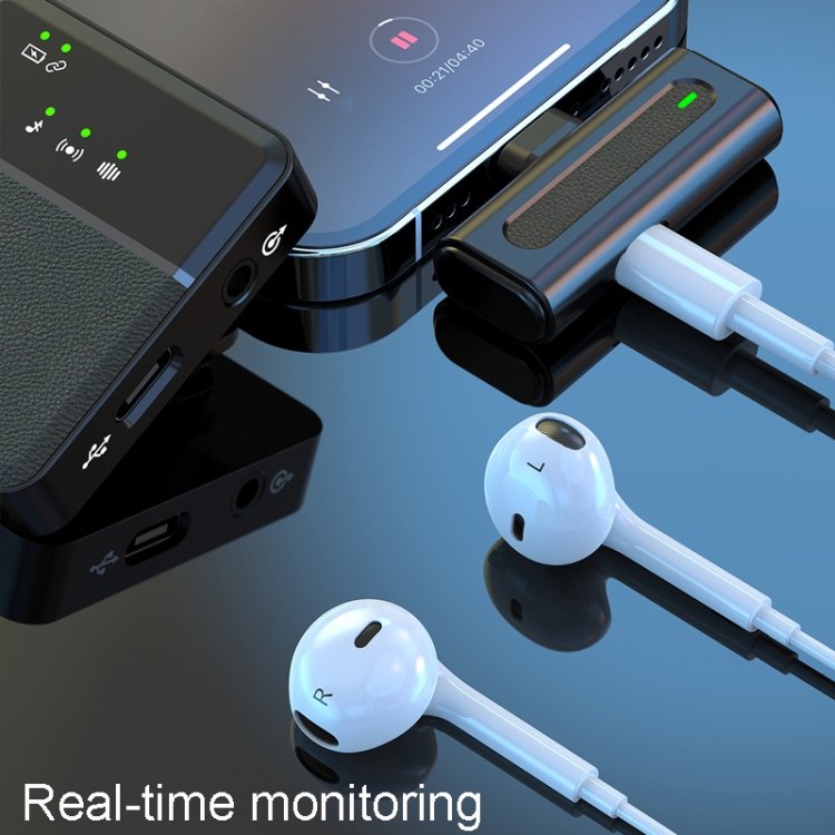 SX8 Wireless Lavalier Microphone | Type-C | Noise Cancelling | NextSity