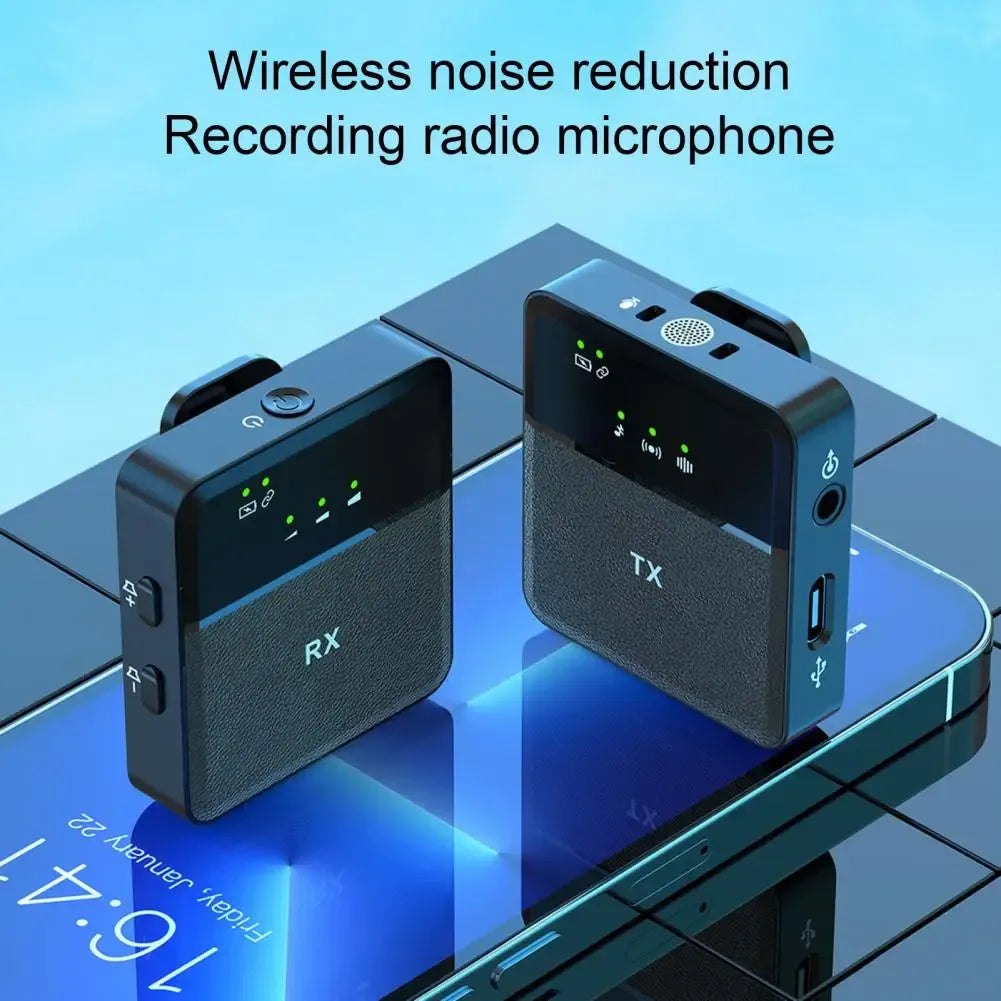 SX8 Wireless Lavalier Microphone | Type-C | Noise Cancelling | NextSity