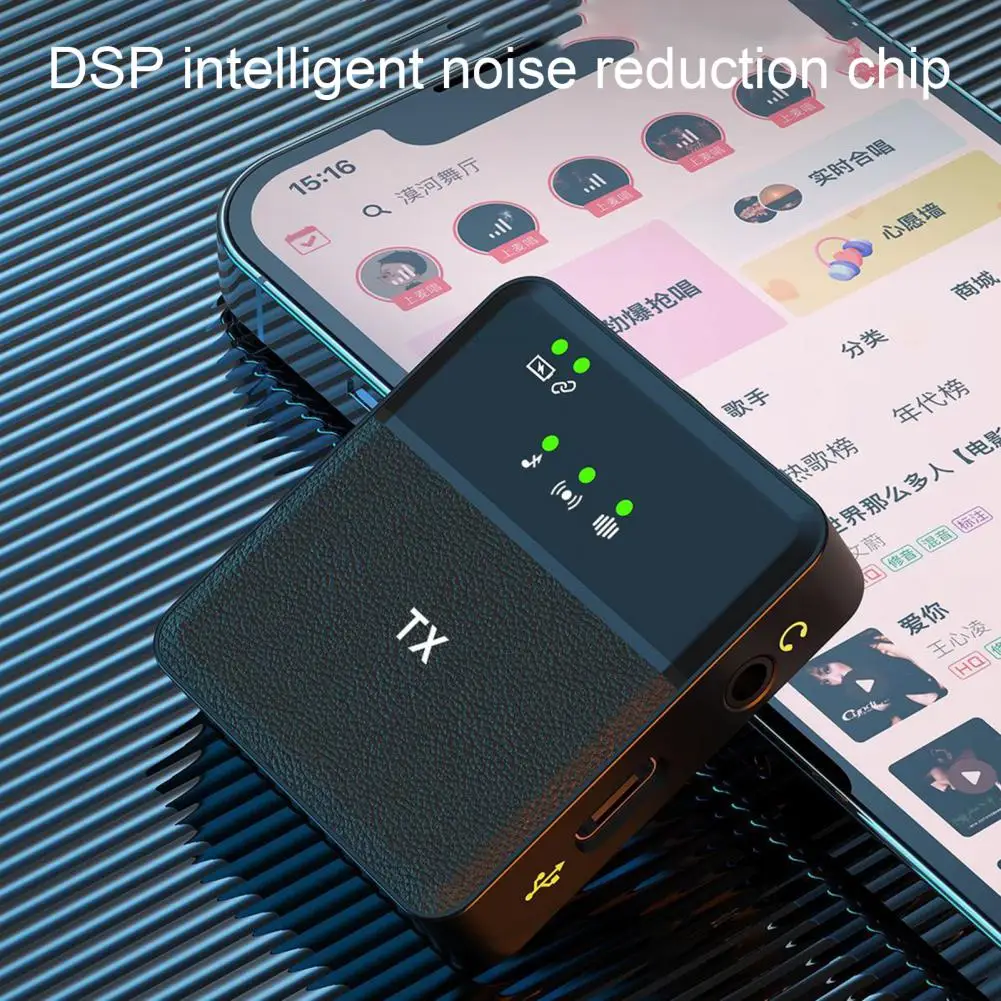 SX8 Wireless Lavalier Microphone | Type-C | Noise Cancelling | NextSity