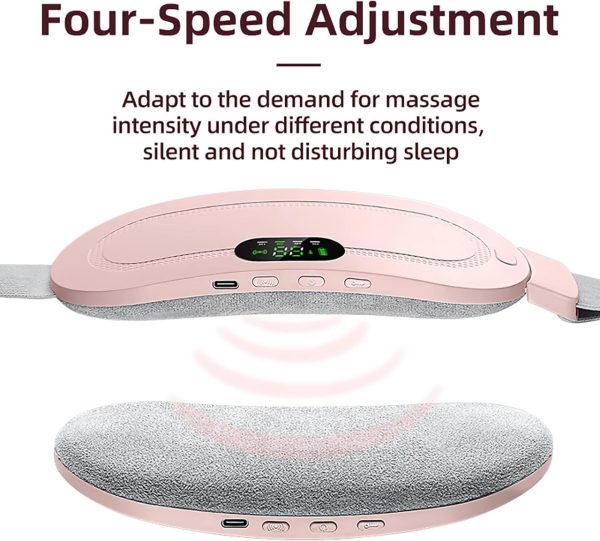 Period Pain Relief Heating Belt | 3 Heat Levels & 4 Vibration Modes | NextSity