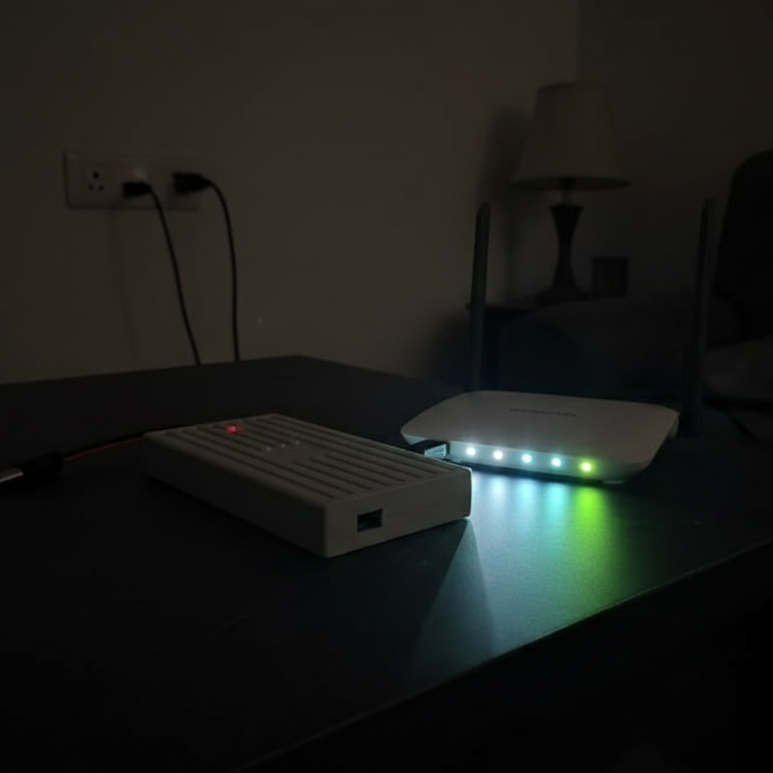 SPEED 12V Router Power Bank - 8-10 Hours Backup for Uninterrupted WiFi