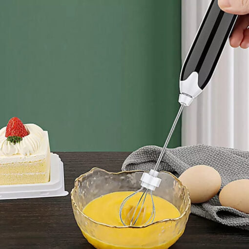 2-in-1 Rechargeable Coffee Beater & Electric Milk Frother – NextSity