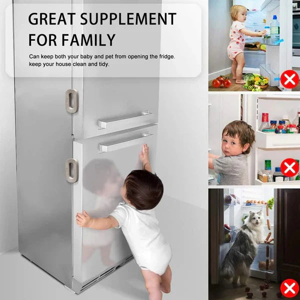 Smart Home Refrigerator Lock for Children - Child Safety Lock | Buy More & SAVE