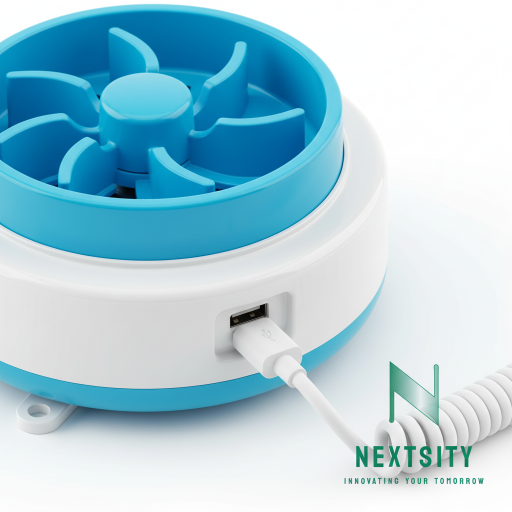Portable Turbine Washing Machine - Detail Close-up