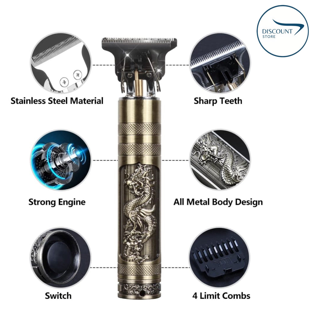 Professional Cordless Hair Trimmer | USB Rechargeable Beard Clipper – NextSity Pakistan